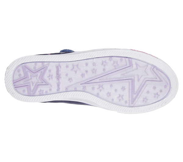 Skechers Girls Twinkle Toes: Sparkle Glitz - Twinklerella Denim/Multi