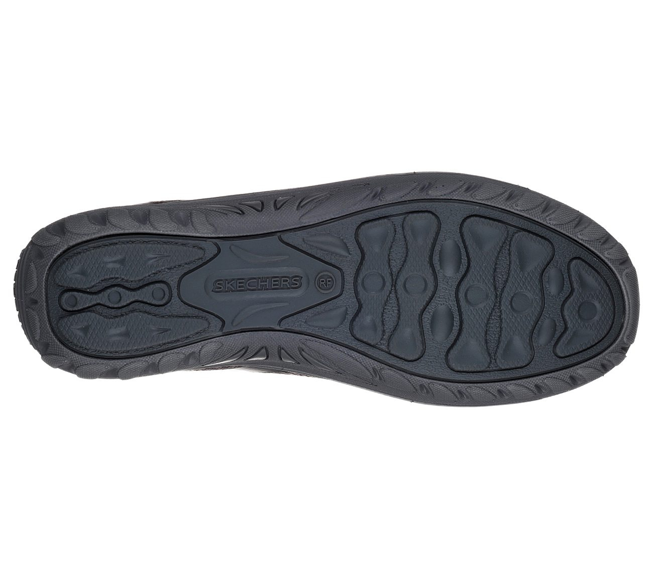 Skechers Women Relaxed Fit: Reggae Fest - Dread Knit Charcoal