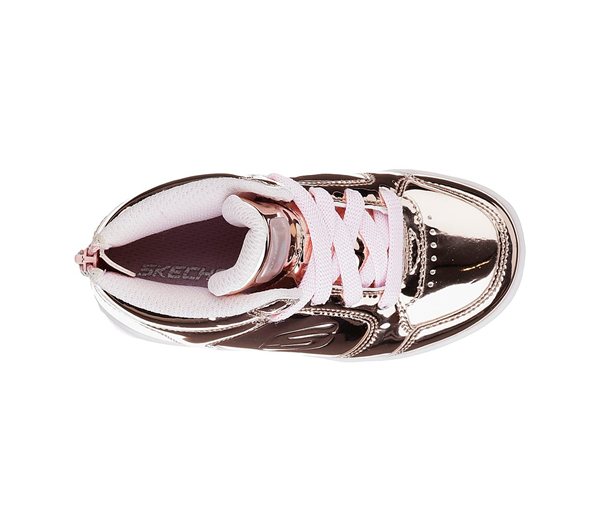 Skechers Girls S Lights: Energy Lights - Lil Dazzle Rosegold