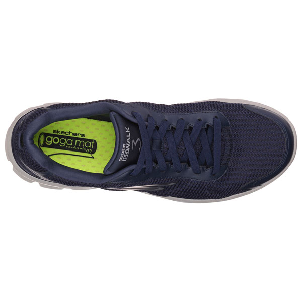 Skechers Men Extra Wide Fit (4E) Shoes - Fitknit Navy