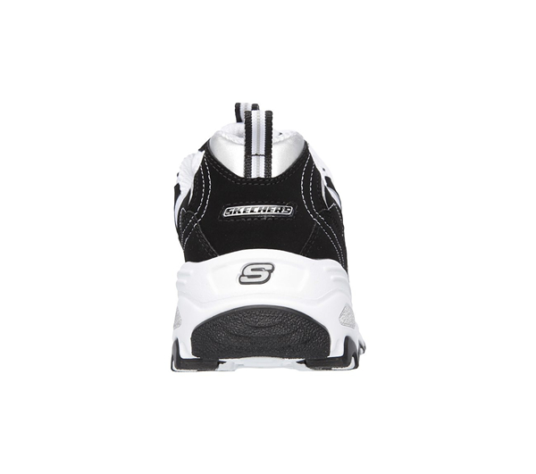 Skechers Women D'Lites - Biggest Fan Black/White