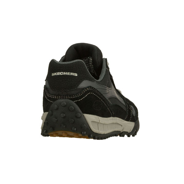 Skechers Men Extra Wide Fit (4E) Shoes - Floater Black/Gray