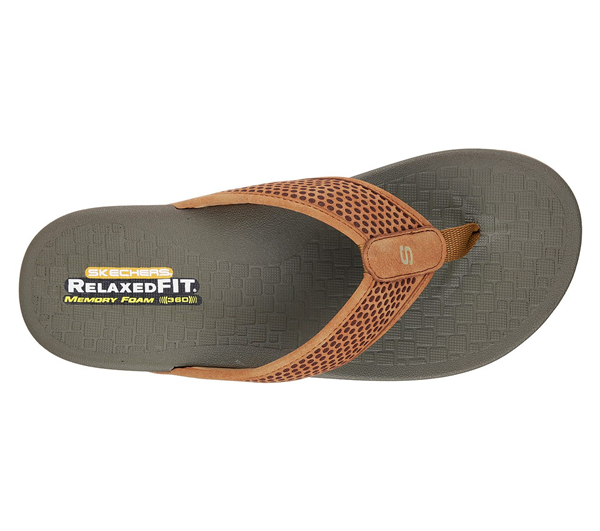 Skechers Men Sandals: Pelem - Emiro Tan