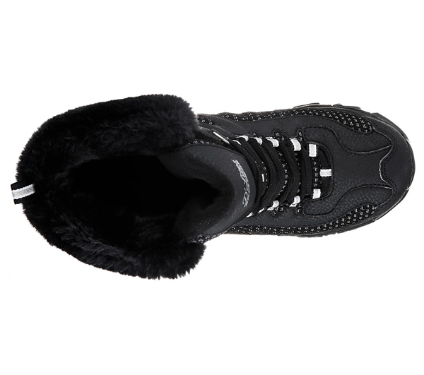 Skechers Women D'Lites - Snow Plaza Black