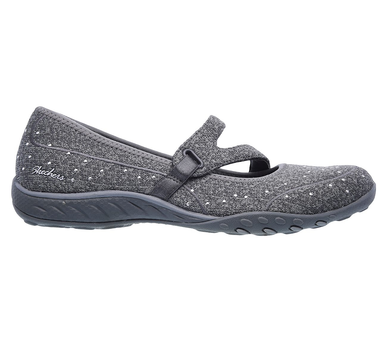 Skechers Women Relaxed Fit: Breathe Easy - Charmful Charcoal