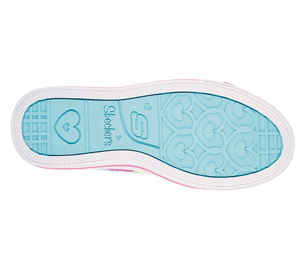 Skechers Girls Twinkle Toes: Shuffles - Trendy Talk Multi