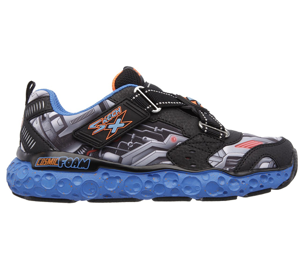 Skechers Boys Skech-X: Cosmic Foam - Portal-X Black/Orange