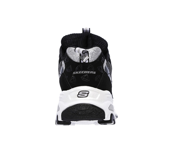 Skechers Women D'Lites - Style Revamp Black/White