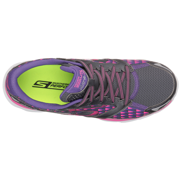 Skechers Women Gorun ULT Charcoal/Hot Pink