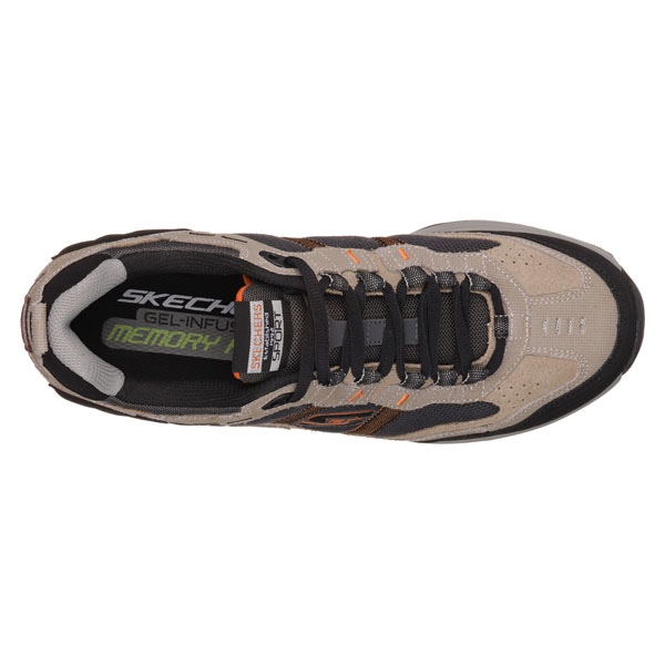 Skechers Men Extra Wide Fit (4E) Shoes - Ups 2.0 XT Taupe/Black