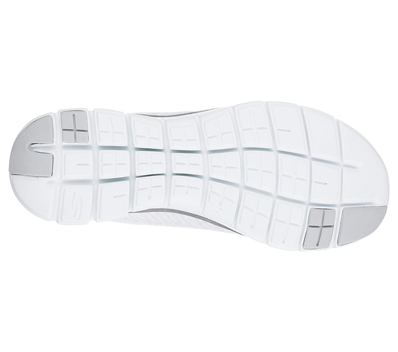 Skechers Women Flex Appeal 2.0 - Opening Night White/Sliver