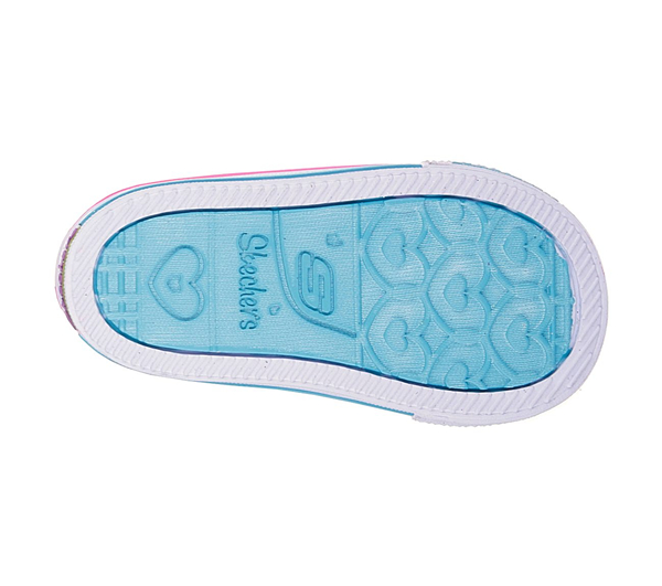 Skechers Girls Twinkle Toes: Shuffles - Crawlin Days Multi