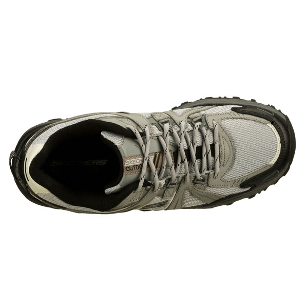 Skechers Men Extra Wide Fit (4E) Shoes - Kirkwood Gray/Black