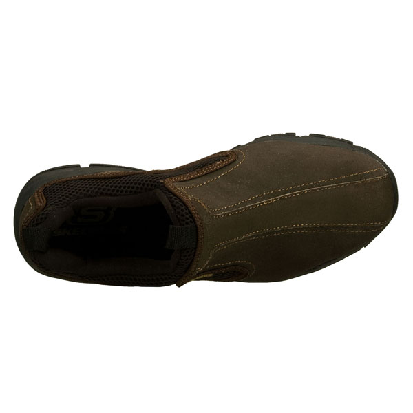 Skechers Men Extra Wide Fit (4E) Shoes - Legend Seeker Brown