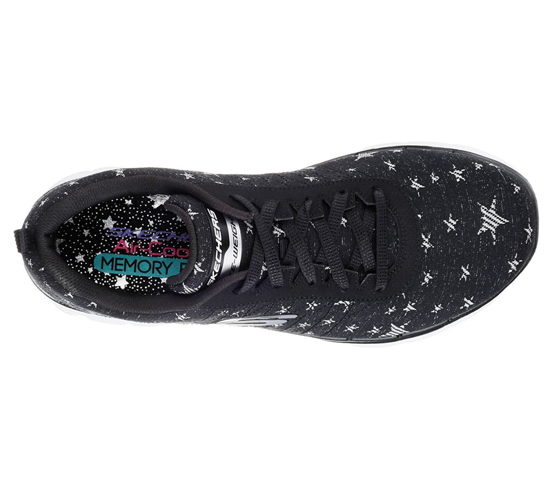Skechers Women Flex Appeal 2.0 - Starry Night Black/White