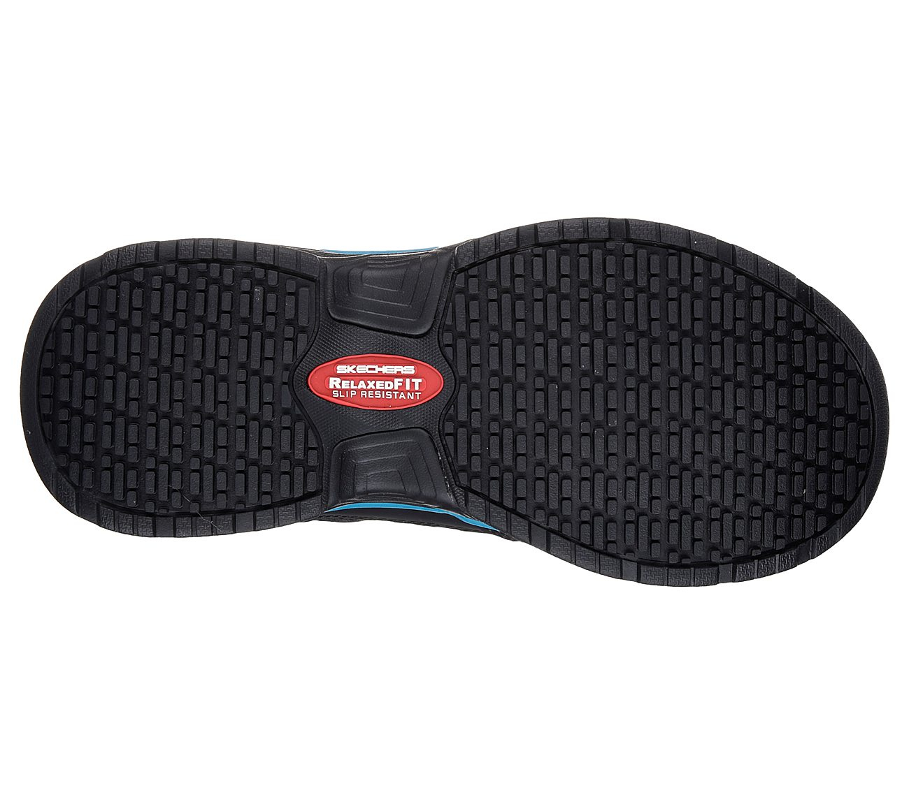 Skechers Women Work Relaxed Fit: Conroe - Abbenes ESD Black/Blue