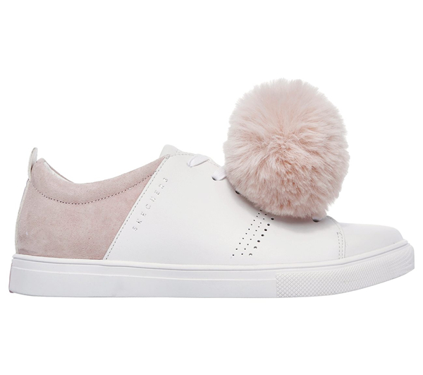 Skechers Women Moda - Pom Street White/Pink