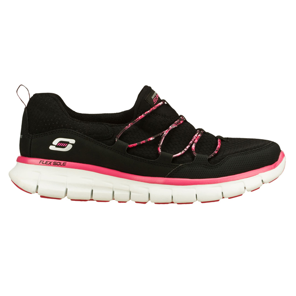 Skechers Women Synergy - Good Stuff Black/Hot Pink