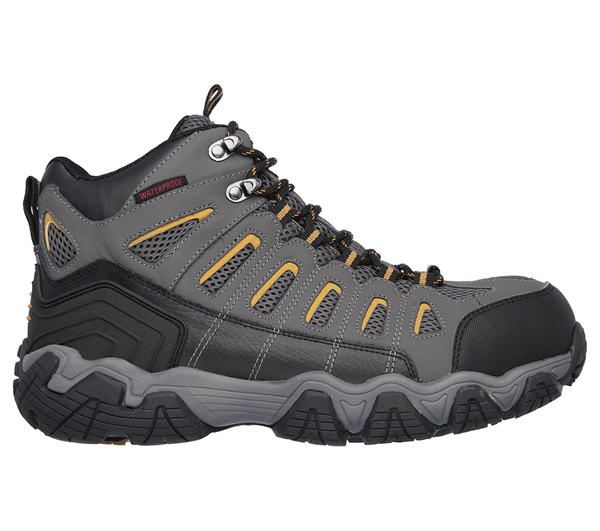 Skechers Men Work: Blais - Bixford Dark Gray