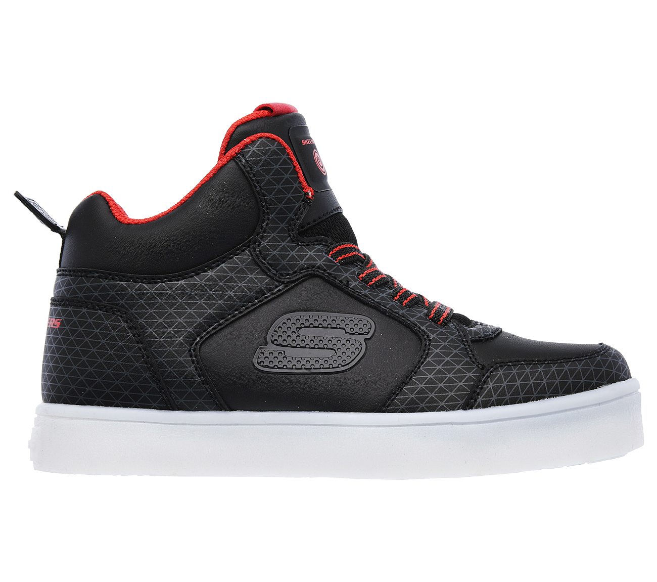 Skechers Boys S Lights: Energy Lights - Tarvos Black/Red