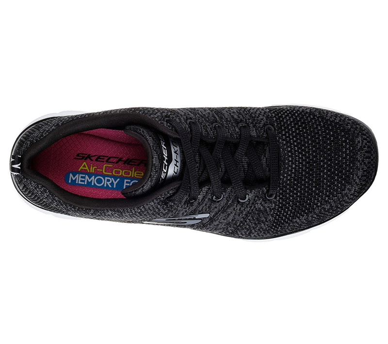 Skechers Women Flex Appeal 2.0 - High Energy Black/White