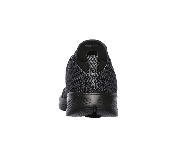 Skechers Women GOwalk 4 - Sustain Black/Gray