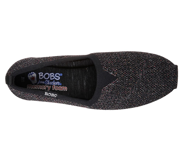 Skechers Women Bobs Plush Lite - Bobbles Bits Black/Multi