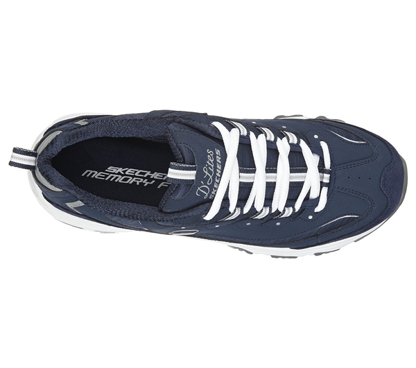 Skechers Women D'lites - Me Time Navy/White