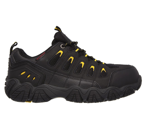 Skechers Men Work: Blais Black/Yellow