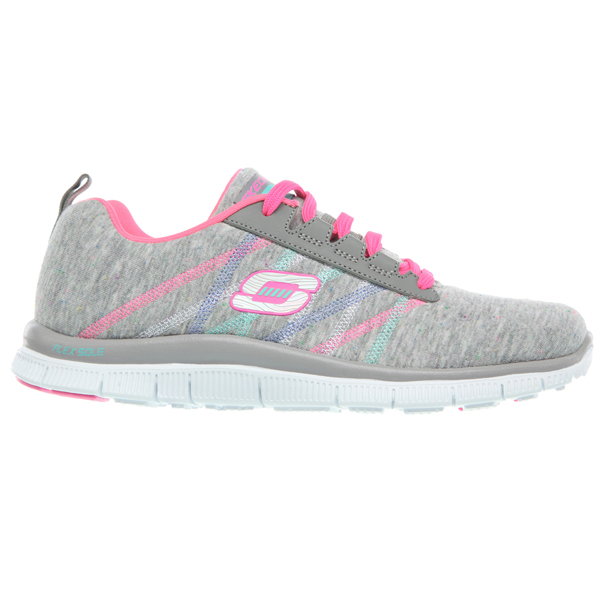 Skechers Women Flex Appeal - Miracle Worker Light Gray/Pink