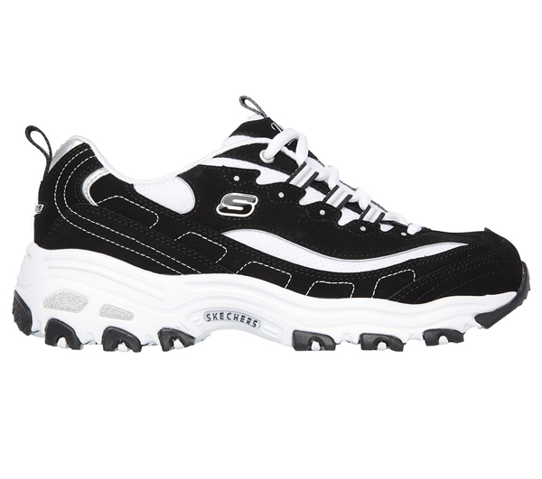 Skechers Women D'Lites - Biggest Fan Black/White