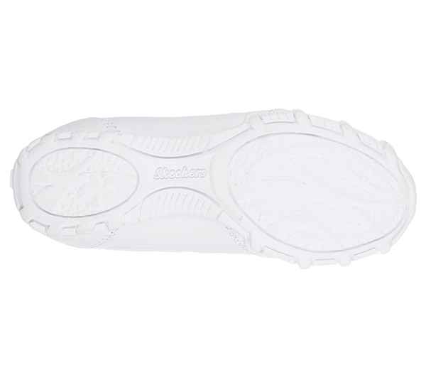 Skechers Girls Bikers II - Grammar Glorious White