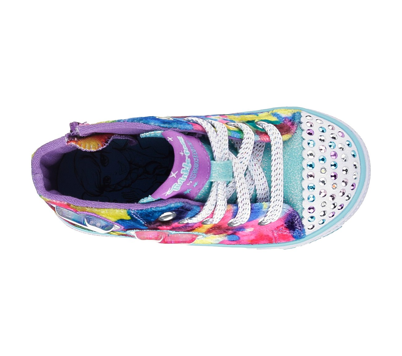 Skechers Girls Twinkle Toes: Shuffles - Groovy Crush Multi