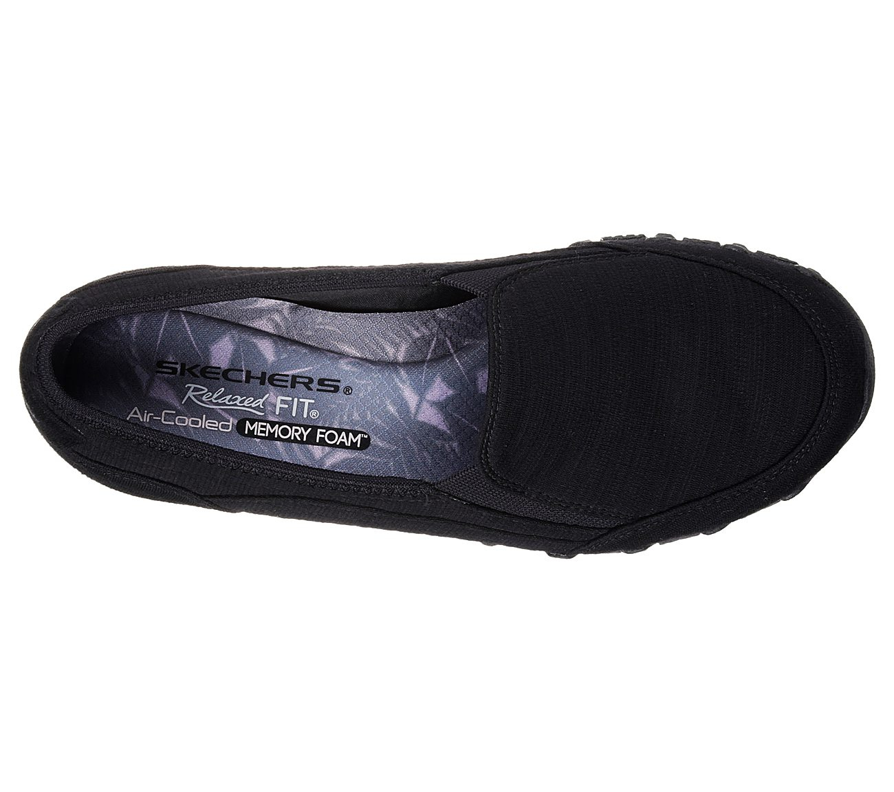 Skechers Women Relaxed Fit: Bikers - Lounger Black