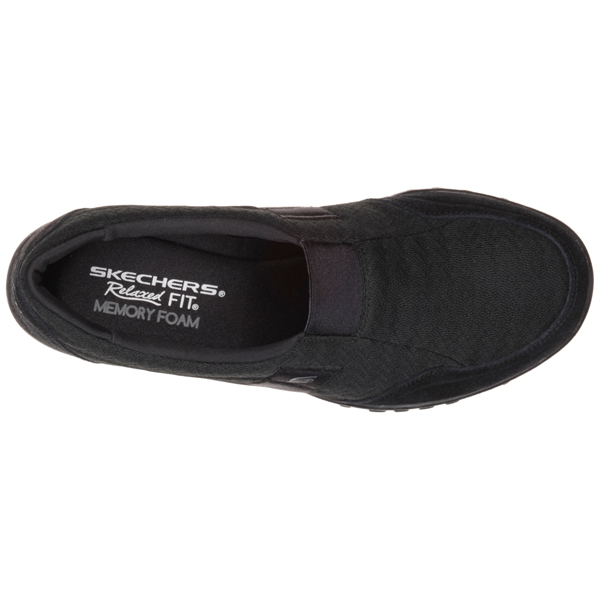 Skechers Women Relaxed Fit: Breathe Easy - Resolution Black