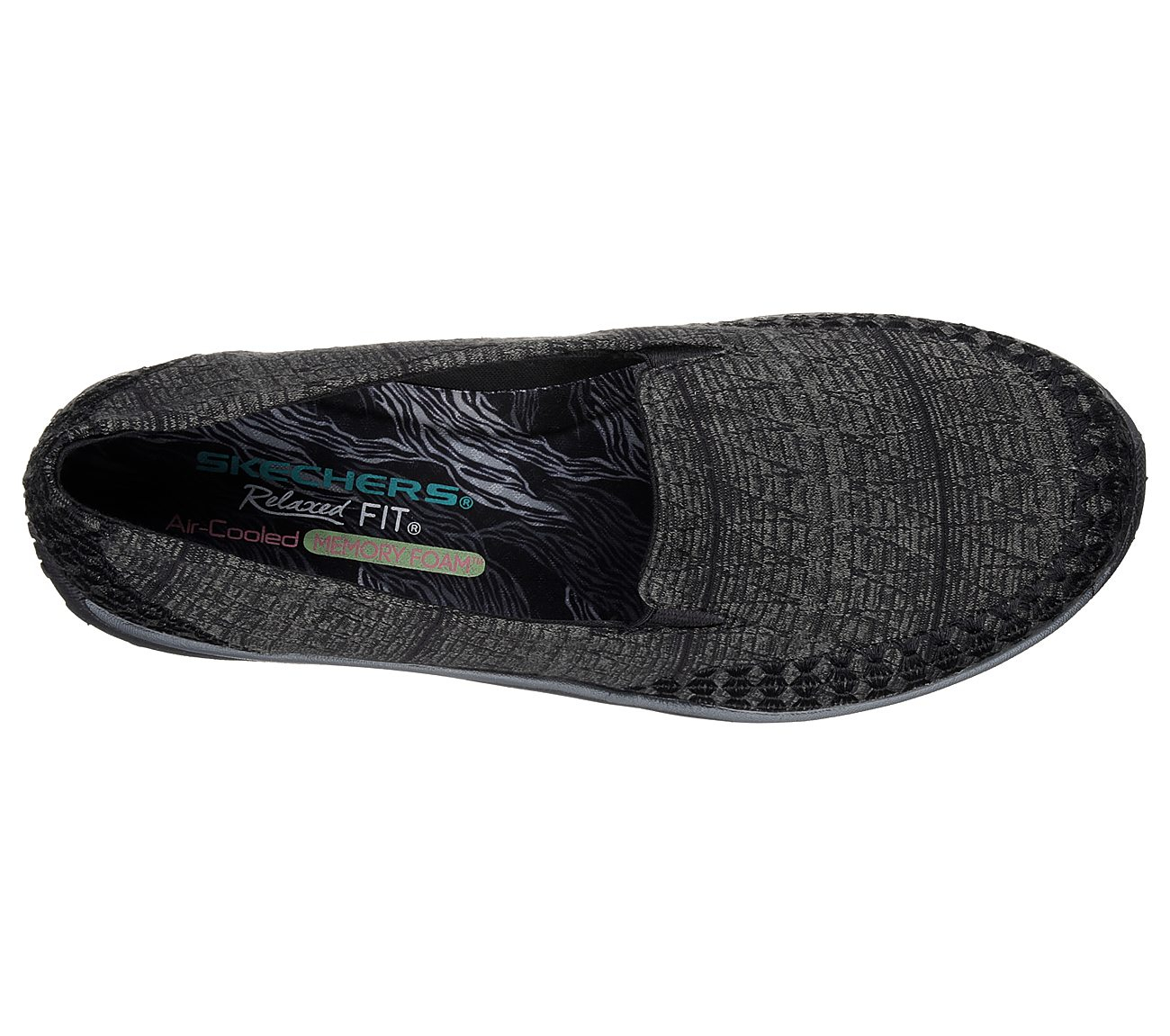 Skechers Women Relaxed Fit: Reggae Fest - Tribes Black