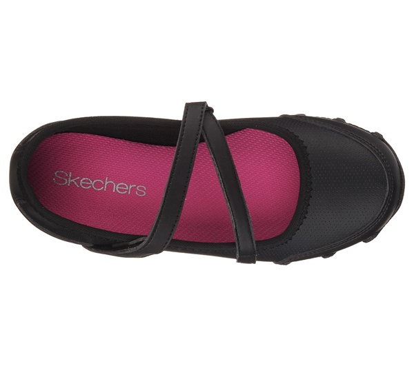 Skechers Girls Bikers II - Campus Craze Black