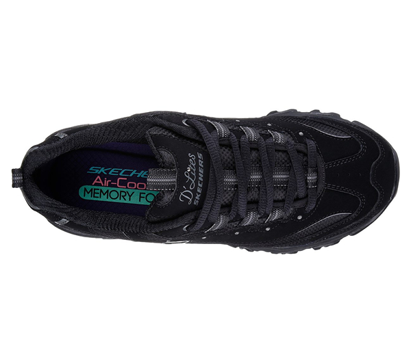 Skechers Women D'Lites - Biggest Fan Black