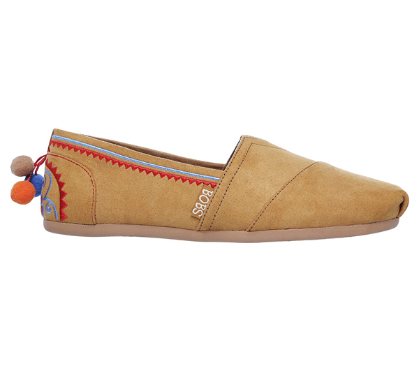 Skechers Women Bobs Plush - Lil Fiesta Chestnut