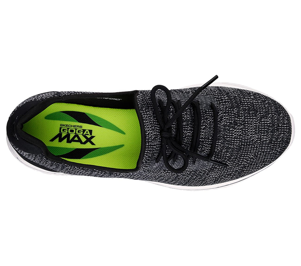 Skechers Women GOwalk 4 - Euphoric Black/White