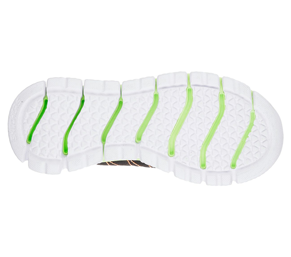 Skechers Boys Skech Flex 2.0 - Quick Pick Black/Lime