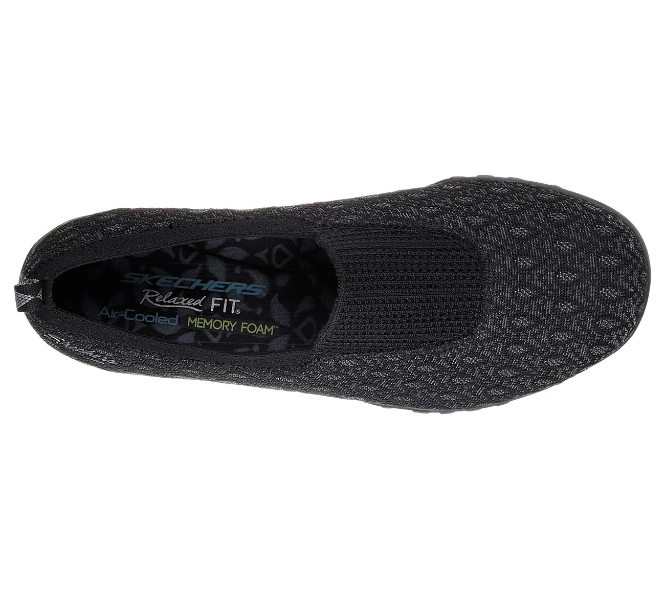 Skechers Women Relaxed Fit: Breathe Easy - Nice Cool Black