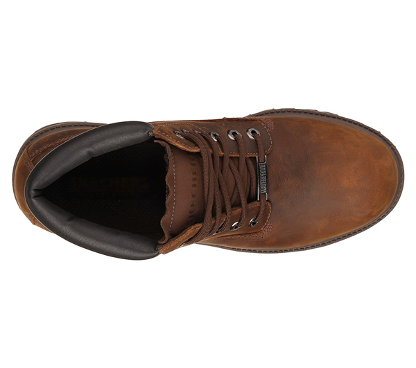 Skechers Men Boots: Verdict Brown