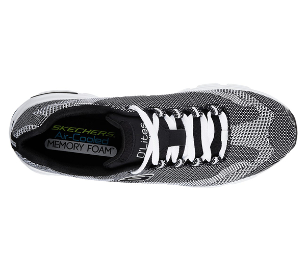 Skechers Men D'Lites Ultra White/Black
