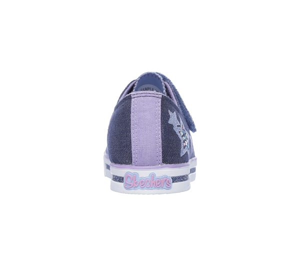 Skechers Girls Twinkle Toes: Sparkle Glitz - Twinklerella Denim/Multi