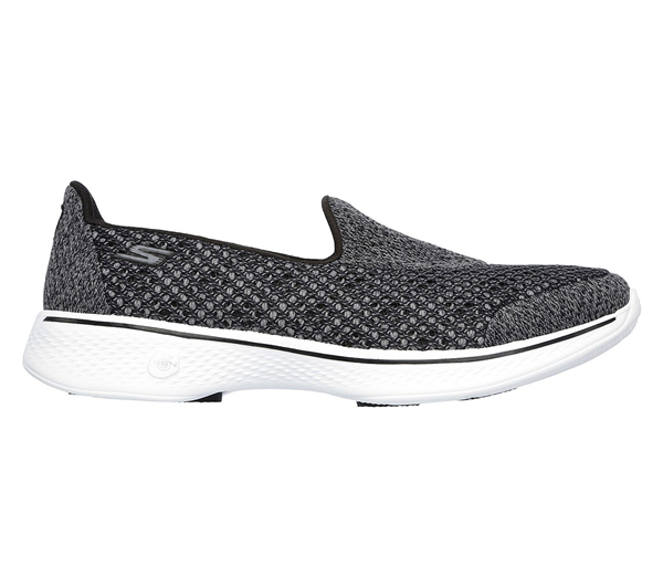 Skechers Women GOwalk 4 - Kindle Black/White