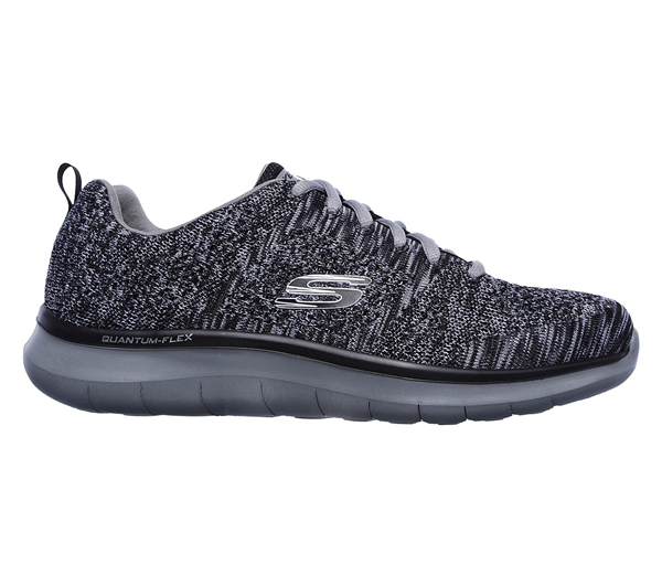 Skechers Men Relaxed Fit: Quantum Flex - Smyzer Gray/Black