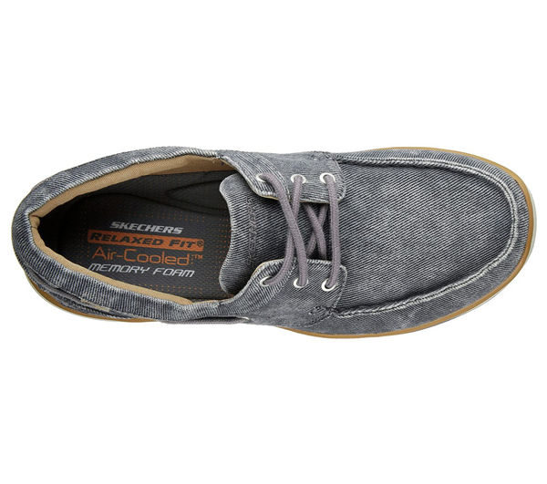 Skechers Men Relaxed Fit: Elected - Horizon Charcoal