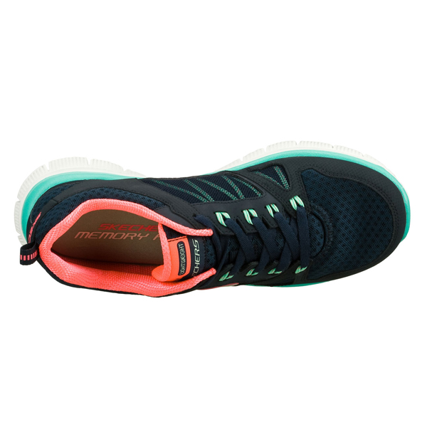 Skechers Women Flex Appeal - Adaptable Navy/Green