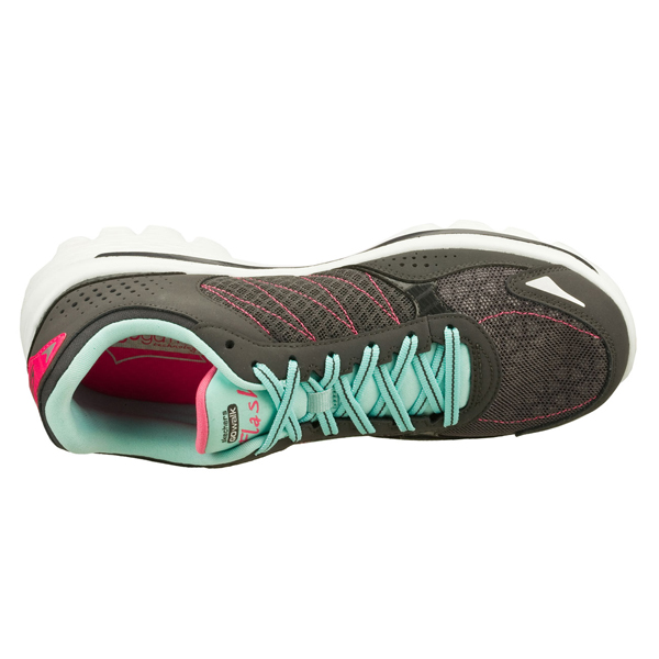 Skechers Women GOwalk 2 - Flash Charcoal/Blue